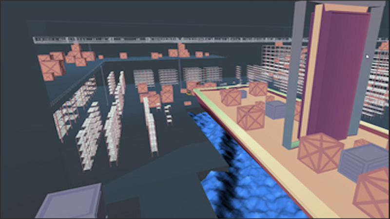 a scene from Market Mayhem